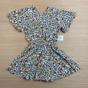 Oneill NWT Girls Medium Floral Spring Dress Multicolor Fit and Flare Casual Fall - Picture 1 of 24