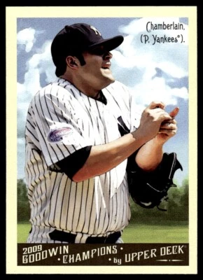 2009 Upper Deck Goodwin Champions Joba Chamberlain New York Yankees #133 NM - Image 1 of 2