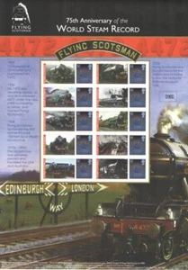 BC-249 2009 Flying Scotsman Business Smilers Sheet - Picture 1 of 1