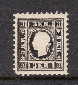 Austria - 3k Emperor Francis Joseph I Issue 1858 (MLH) (CV $5,416) - Picture 1 of 1