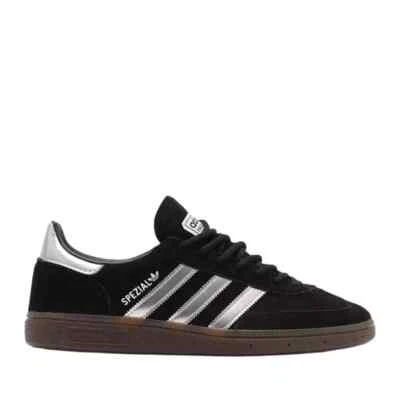 Adidas Handball Spezial Core Black Silver Metallic Gum JP5356 Men New - Image 1 of 4