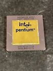 Intel Pentium 90 Mhz Sx957 A80502-90 90Mhz Gold Cap Ceramic