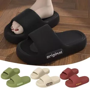 Comfortable Women Slippers Non-slip Bathroom Sandals Fashion Casual Shoes - Picture 1 of 10
