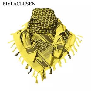 Sciarpe donna leggere arabe ateletiche deserto keffiyeh sciarpa avvolgente - Foto 1 di 3