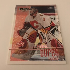 NHL Card,Roman Turek,UD Play Makers Limited 2001-02,Calgary
