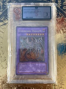Cyberdark Dragon Ultimate Rare 1st Edition Cdip-en035 (graded 3 Very Good ) - Picture 1 of 11