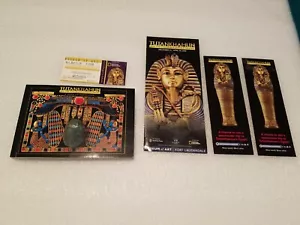 Tutankhamun And The Golden Age Of The Pharaohs Book of Postcards - Picture 1 of 2