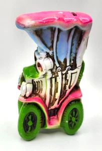 Ceramaster Vintage Ceramic Mod 1970s Model A Jalopy Car Coin Bank - Picture 1 of 5