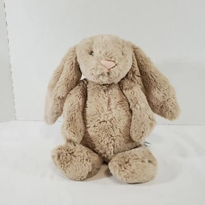 Jellycat Grey Bashful Bunny Rabbit Plush Stuffed Animal Toy Soft Lovey Security - Picture 1 of 8