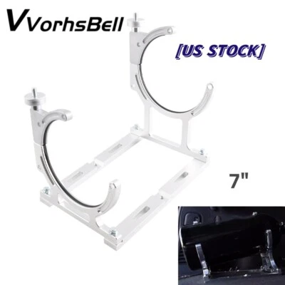 7" Nitrous Oxide Nos Billet Aluminum Single Bottle Holder Bracket for 10-15 lb - Image 1 of 4