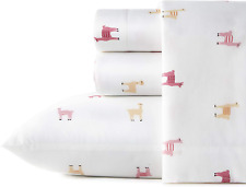 Poppy & Fritz Percale Collection Sheet Set-100% Cotton, Crisp & Cool, Lightweigh