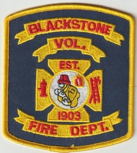 Blackstone VA Volunteer Fire Department patch ship from Australia - Picture 1 of 1