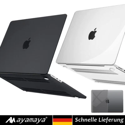 Hülle Case Cover Hart für MacBook Pro Air 13 15 Schutzhüll Zoll Tasche M1 - M4 - Bild 1 von 2