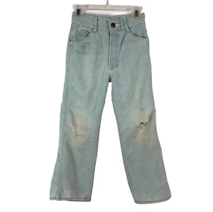 Jeans vintage Locomotion Thrashed distrutti lavaggio leggero taglia 6 - Foto 1 di 4