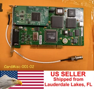 Symmetricom BC637PCI-U Rev D GPS Clock PC Time Sync PCI Card - Afbeelding 1 van 5