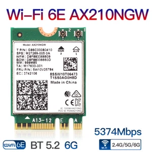 Dual Band for Intel AX210 Wireless AX210NGW 2.4Gbps 802.11AX Wireless Wi-Fi - Photo 1/7