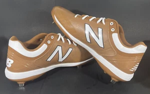 New Balance Mens L4040to5 Texas Orange Baseball Cleats Size 15 New Without Box - Picture 1 of 6