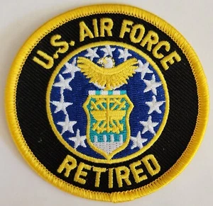 "Ferro ricamato in pensione United States Air Force su toppa 3" - Foto 1 di 1