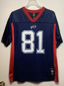 Buffalo Bills Terrell Owens #81 Reebok NFL Players Jersey 2009 Youth XL - Picture 1 of 4