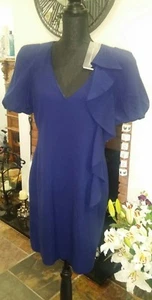 French Connection Kleid blau Gr. 16 neu, Abiball besonderer Anlass - Bild 1 von 9