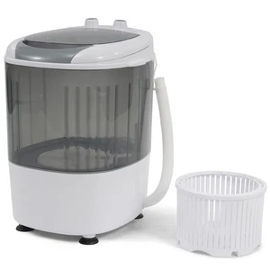 Elevon QD-MINIPWM-GY-1G Portable Mini Washing Machine with Spin Dryer 5.5 lbs - Picture 1 of 4