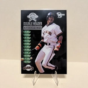 1998 SkyBox Dugout Axcess Barry Bonds Double Header #3DH San Francisco Giants - Bild 1 von 2