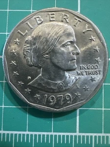 1979 Susan B Anthony D Denver FG - Frank Gasparro ONE DOLLAR USA Münze - Bild 1 von 6