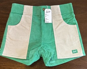 Hammies Cord Shorts Herren Größe 32 Retro 70er Surf Skate Grün Sand - Bild 1 von 8