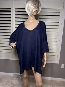 1X Eileen Fisher Signatur Bio LEINEN Trikot 1X Neu mit Etikett $ 198 - Bild 1 von 12