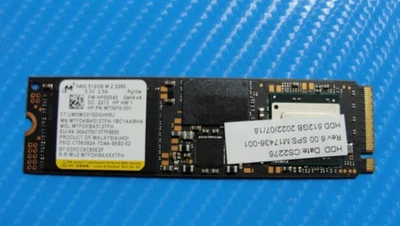 HP 840 G9 Micron 512GB NVMe M.2 SSD Solid State Drive MTFDKBA512TFH-1BC1AABHA - Image 1 of 2