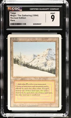 Taiga, Revised Mtg. CGC 9 Mint! - Image 1 of 2