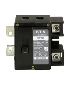 Eaton BW2150 2-Pole 150A Plug-On Main Circuit Breaker 10 kAIC 120/240V - Picture 1 of 3