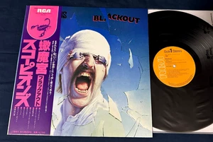 SCORPIONS "Blackout" JAPAN 1st Press Obi Audiophile Vinyl Top Shelf NM/MINT- - Picture 1 of 9