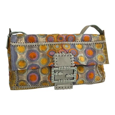 Baguette Fendi Pyhon Skin Bubble XXL Foto 1 de 4