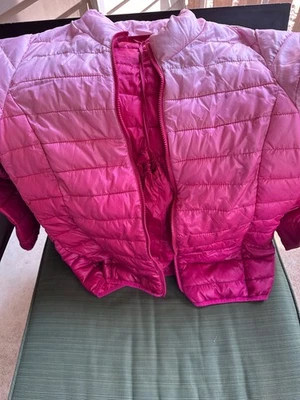 abrigo hinchable jackson hole mujer rosa ombre talla grande Foto 1 de 4