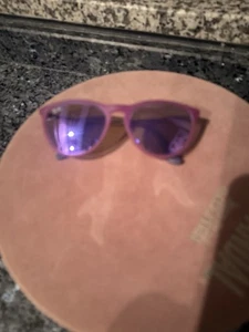 Occhiali Ray Ban colore viola/rosa da sole, bambina - Foto 1 di 5