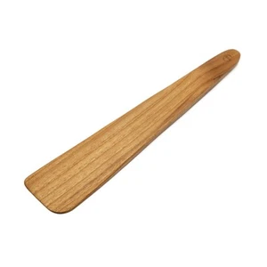 FAAY 13" Flat Wooden Spatula for Cast Iron Egg Flipper Pan Scraper Handcraft ... - Picture 1 of 5