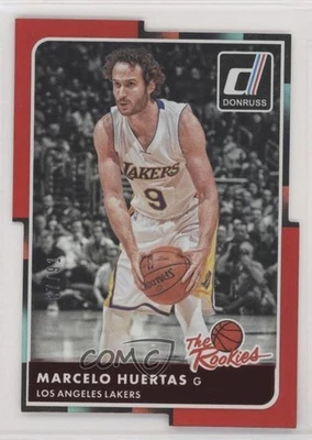 2015 Panini Donruss The Rookies Inspirations Die-Cut /91 Marcelo Huertas #37 RC - Image 1 of 2