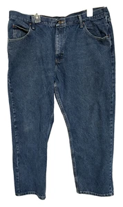 Wrangler Jeans Herren 40 x 28 Straight Leg Dark Wash Western Denim Stretch - Bild 1 von 9