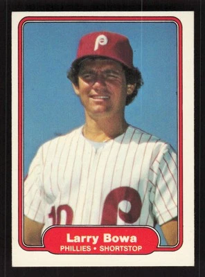 Larry Bowa 1982 Fleer #241 Philadelphia Phillies Baseball Card EX-MINT - Image 1 of 2