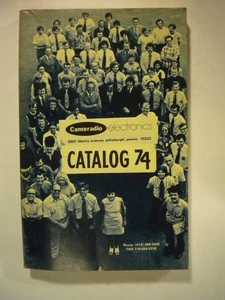 Cameradio ® Electronics 1974  Manual & Purchasing Guide Catalog - Excellent - Picture 1 of 3