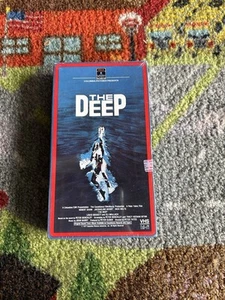 The Deep VHS RARE 1983 RCA Release Nick Nolte Jacqueline Bisset New Sealed - Picture 1 of 6