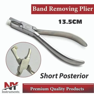 Chirurgische kieferorthopädische Bandentferner Zange kurz hinterer Kleber entfernen PERLEN - Bild 1 von 6