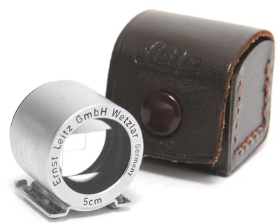 Leica viewfinder SBOOI 5cm engraved 12015 first version with matching case - Bild 1 von 4