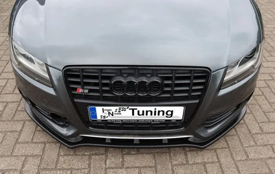 Spoilerschwert Frontspoiler Lippe aus ABS für Audi A5 B8 S-Line - Bild 1 von 4