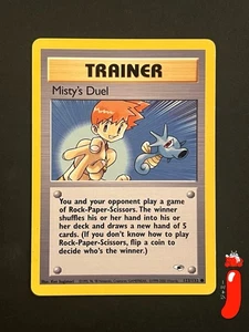 Pokemon TCG Misty's Duel Gym Heroes 123/132 Regular LP - Bild 1 von 2
