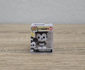 Funko Bitty Pop! Disney Mickey & Friends STEAMBOAT WILLIE #425 *CHASE* - Imagen 1 de 5