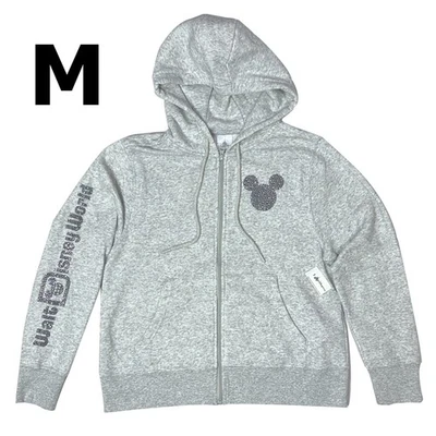 Sudadera con Capucha Cremallera Deslumbrada Icono Mickey Mouse Parques Disney MEDIANA Walt Disney World Foto 1 de 3
