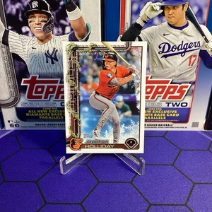 2025 Topps Holiday Baltimore Orioles Jackson Holliday Cookie Back SP - Picture 1 of 2