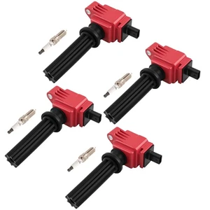 4x Bobina de encendido + 4x Bujía para Ford Edge Escape Explorer 2,0 L 2013-2019 - Imagen 1 de 12